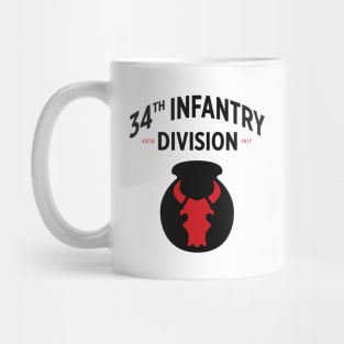 34th Infantry Division United States Military Mug